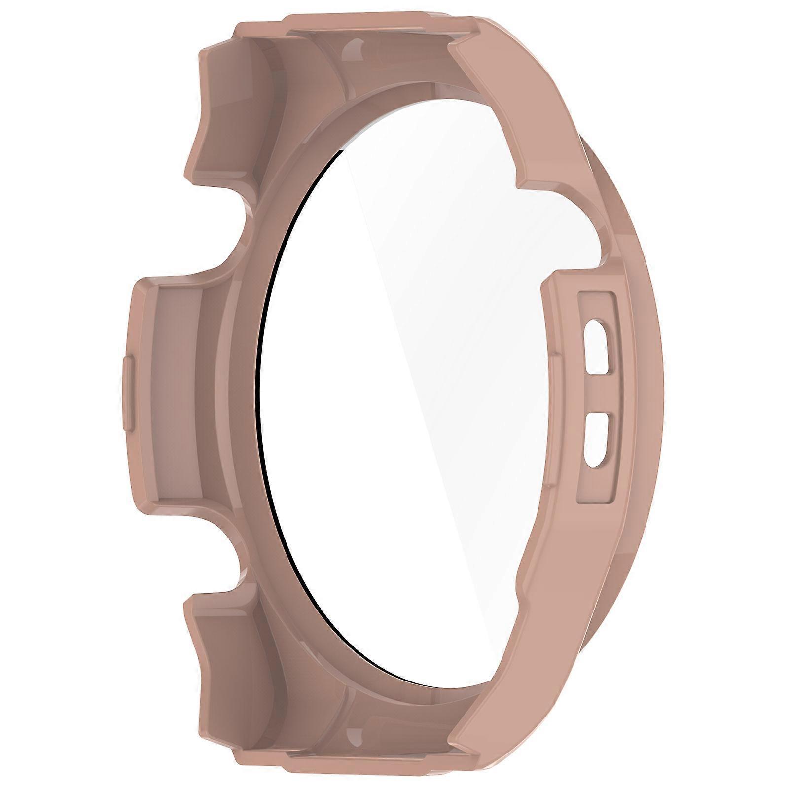 腕時計用ケース スマートウォッチ PCケース 耐衝撃カバー オールラウンド 保護バンパー ハウジング ピンク