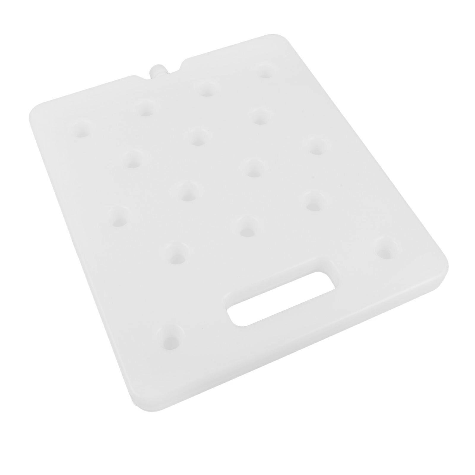 White Reusable Ice Block for Coolers Ensuring Cooling Pack