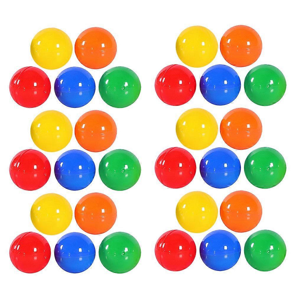 Balls Plastic Raffle Drawing Balls for Games 50Pcs Set