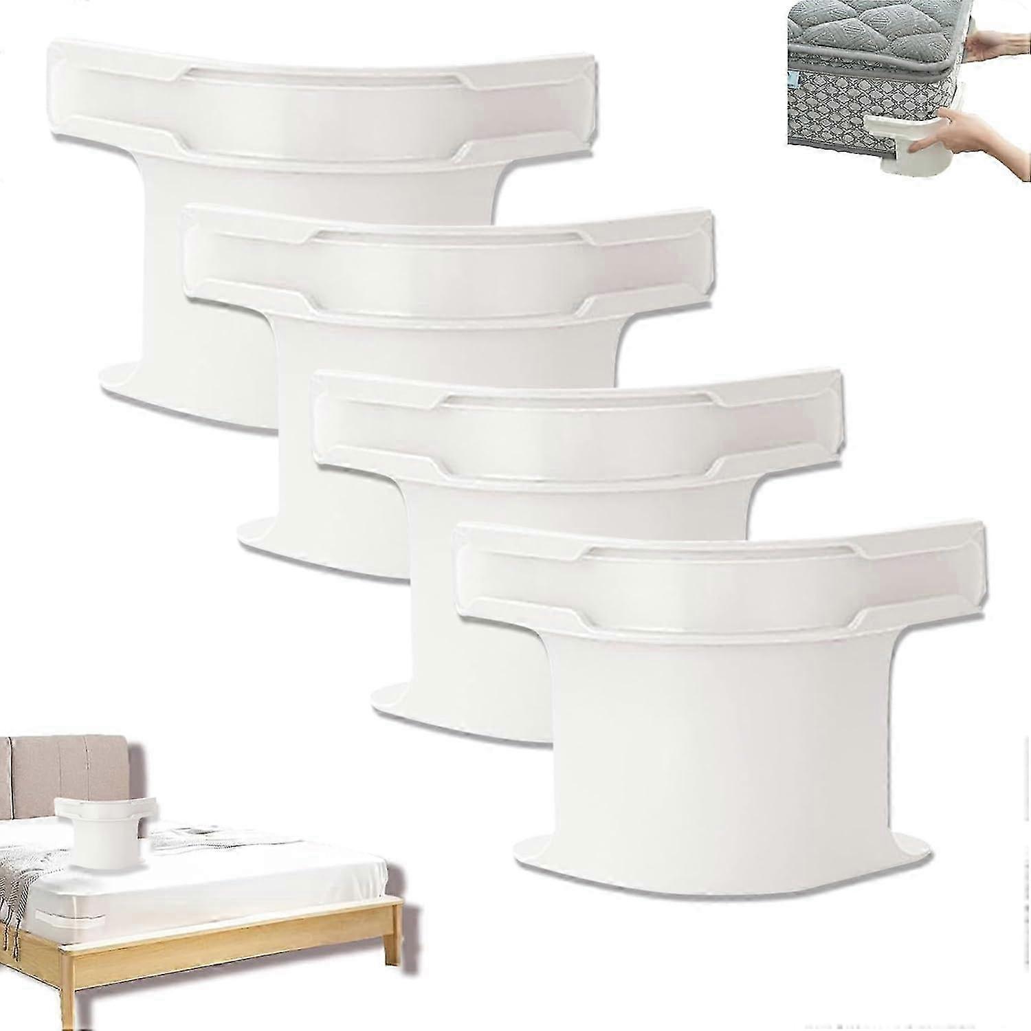 4 Pack Bed Sheet Straps Corner Bed Sheet Fastening to Mattress for Fixing Corners and Sheets