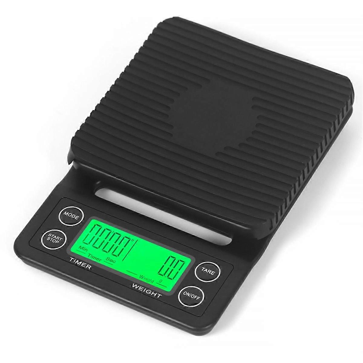 0.1g Accuracy Coffee Scale with Timer 5kg Digital Scale