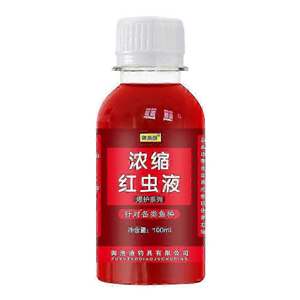 100ml Strong Fish Attractant Concentrated Red Worm Liquid Fish Bait Additive