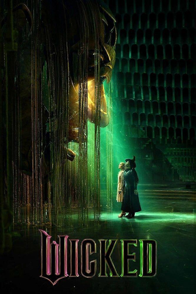 Wicked (2025)  Movie Poster A1, A2, A3, A4 SizesStress Reliever Jigsaw Puzzle EB 7854