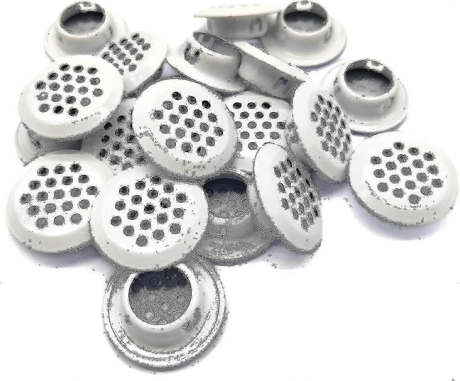 20 قطع فتحات التهوية 19 مم دائري Soffit تنفيس الفولاذ المقاوم للصدأ جولة تنفيس شبكة هول كوة للمطبخ با