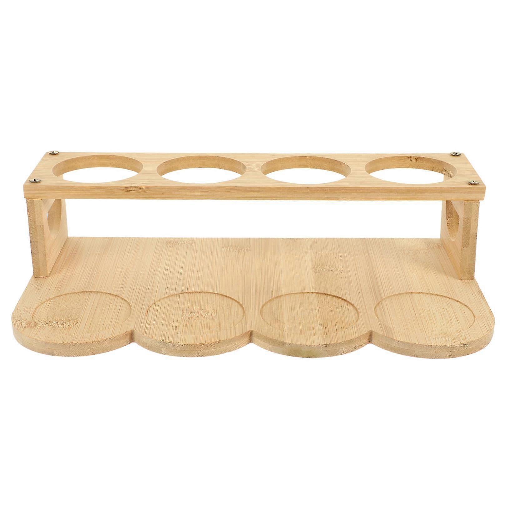 Kitchen Spice Rack Two Tier Organizer with NonSlip Base for Countertop and Cabinet Storage