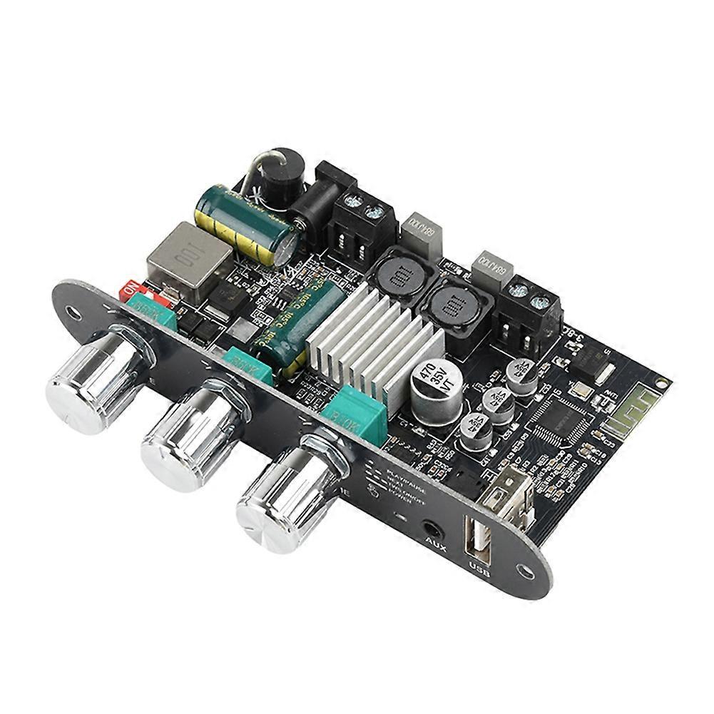 ZK-1001U DC 9-24V BT Audio Power Amplifier Module 100W Mono Amplifier Board AMP Module for Home Theater TPA3116D2