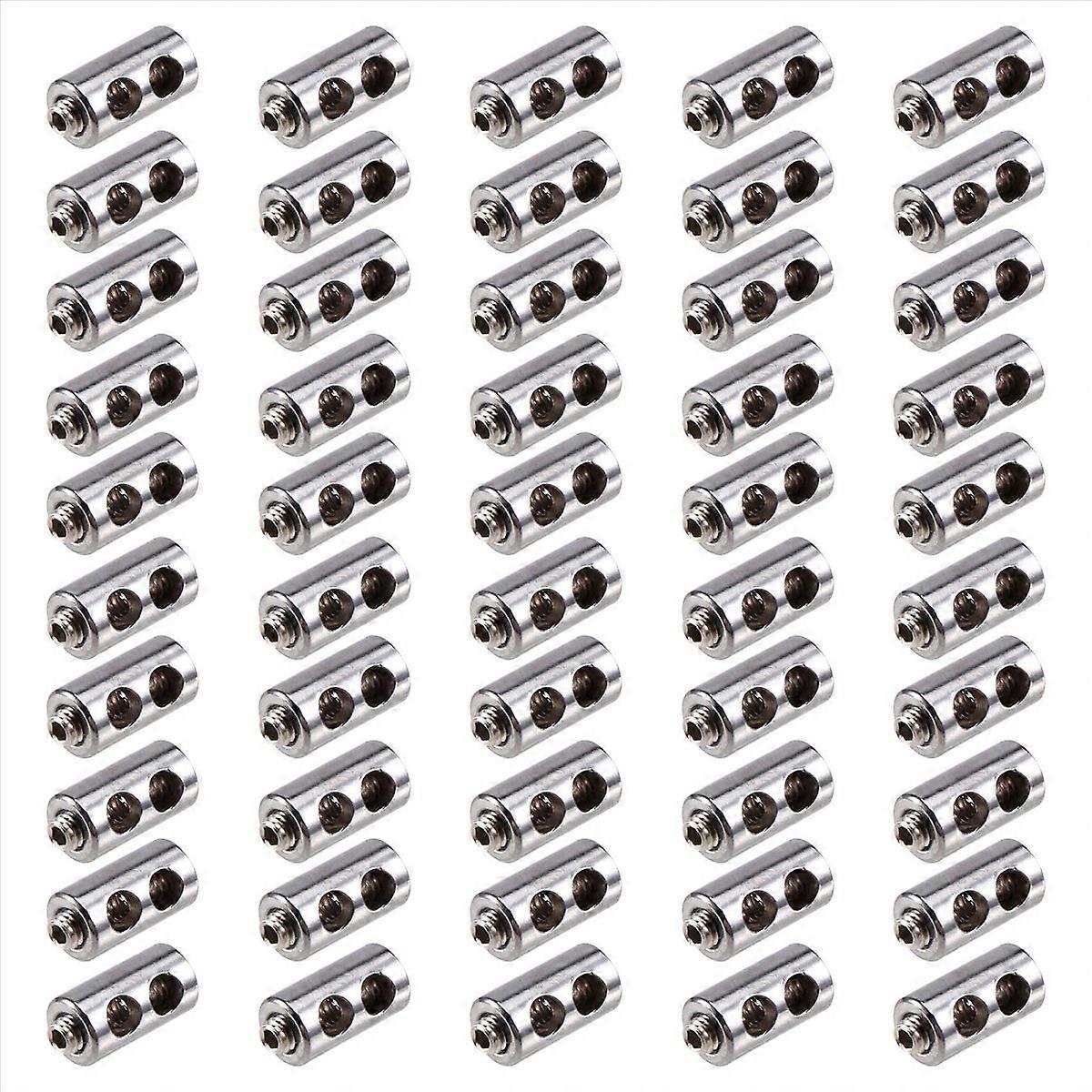 50 piezas para abrazadera de cable de 2-3 mm, tornillo ajustable