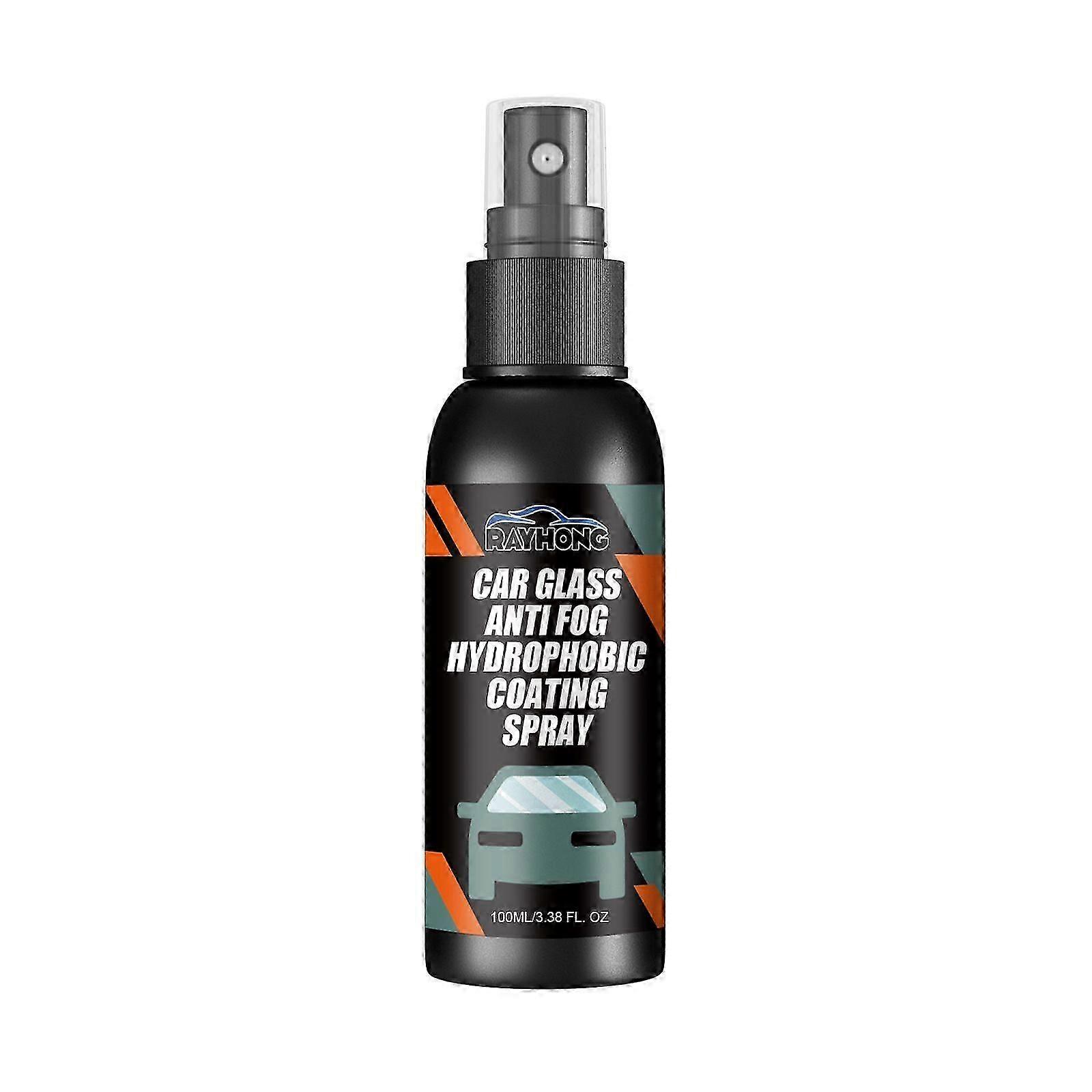 AntiFog Hydrophobic Coating Spray for Car Glass  Windshield  Rearview Mirror Cleaner, 100ml