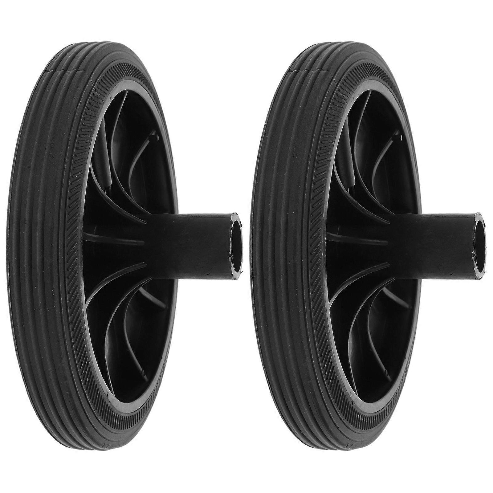 2 stk søppelbøtte hjul søppelbøtte hjul søppelbøtte erstatning hjul