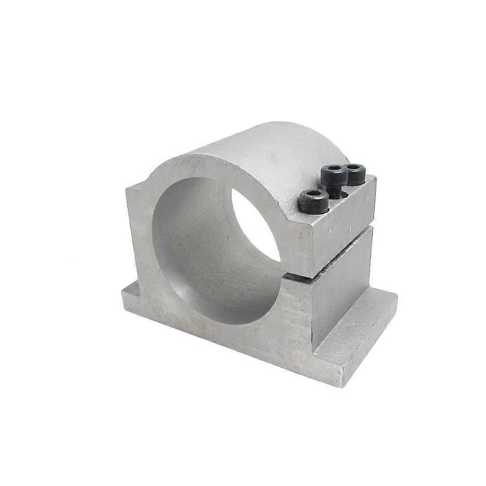 CNC Spindle Motor Mount 80mm Clamp Bracket with Screws for Stable Machining Support