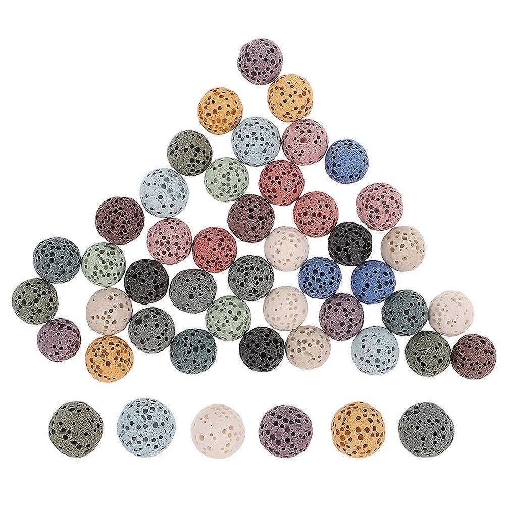 42Pcs Lava Stone Diffuser Beads for Aromatherapy Car Fragrance