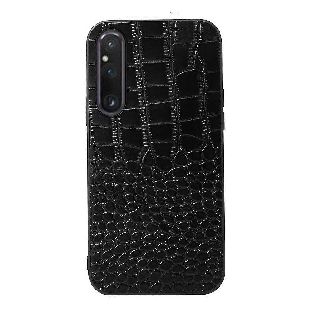 For Sony Xperia 1 V Crocodile Texture Leather Phone Case