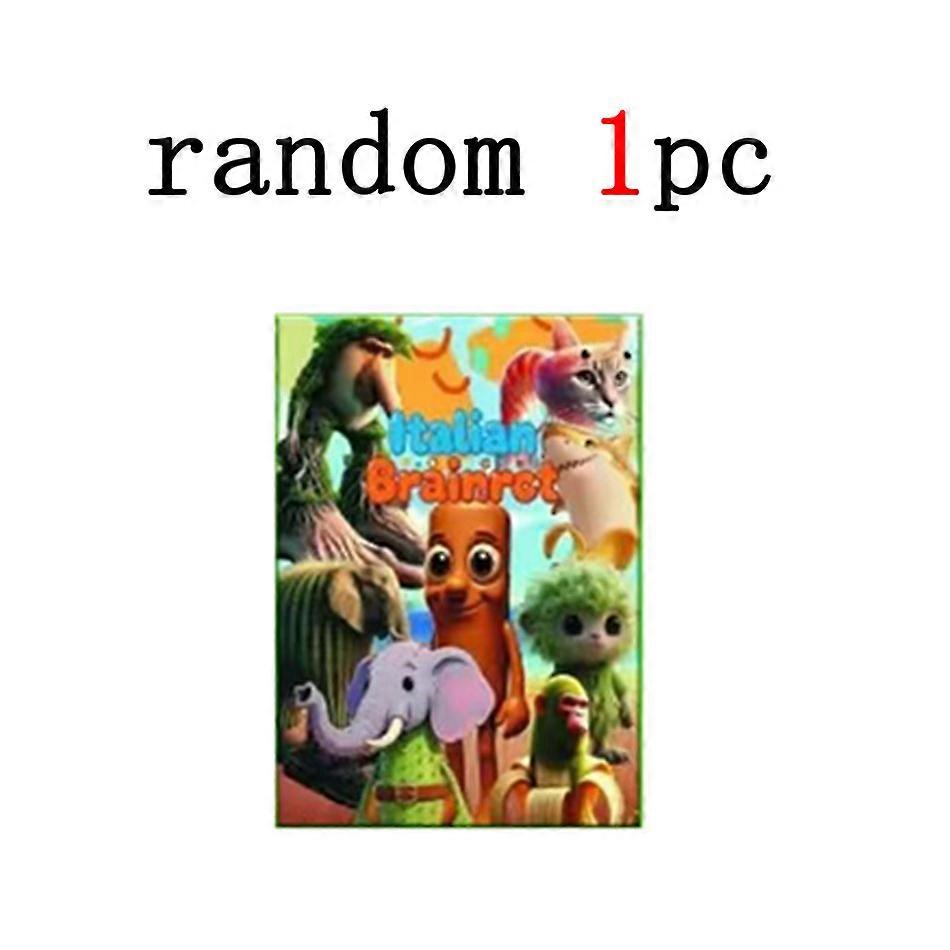 Tung Tung Sahur Tralalero Tralala Figure Toy Keychain - Birthday Gift Blind Box - Collectible Character Keychains