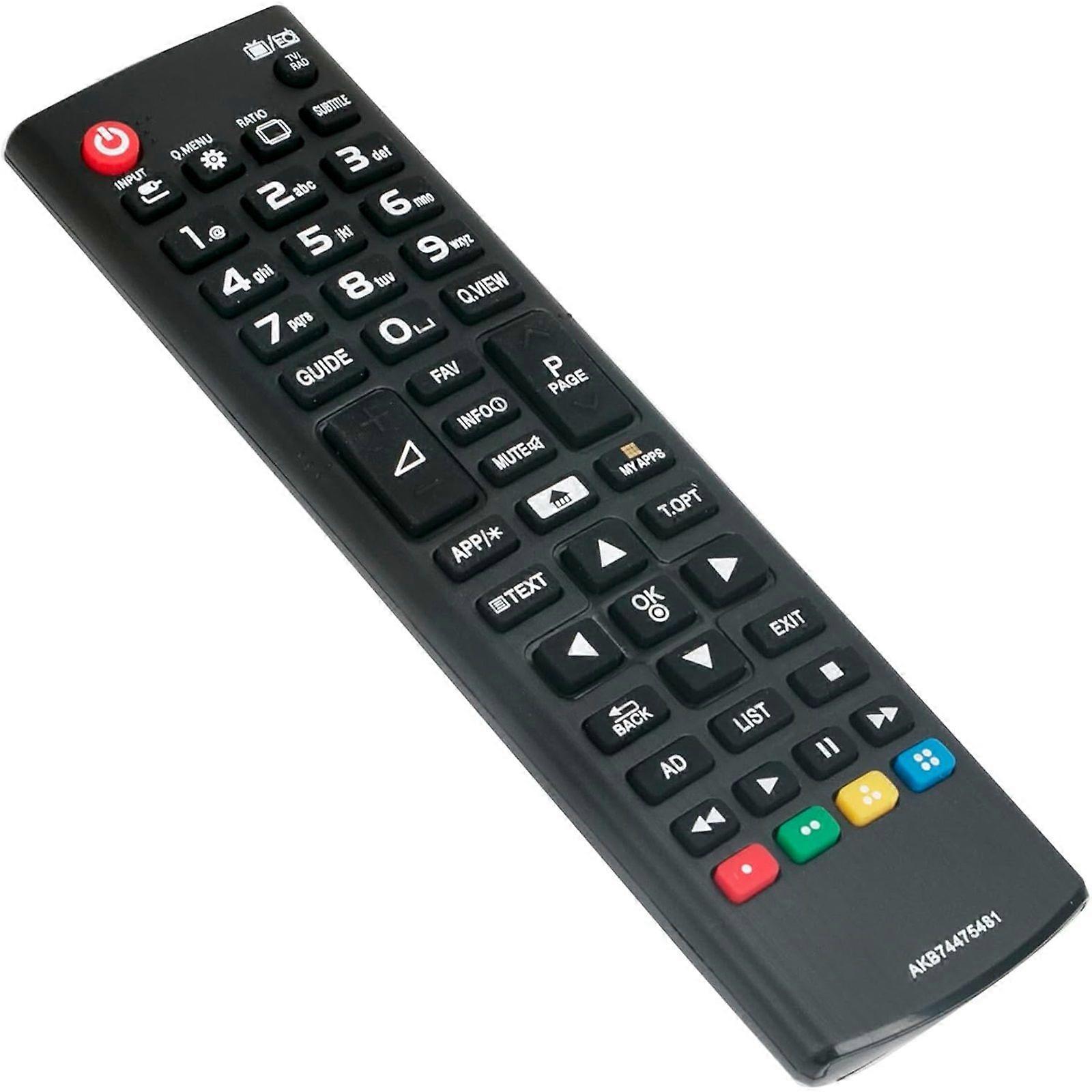 AKB74475481 Replacement Remote Control Compatible with LG TV MT57S 24MT57S 24MT57S-BZ 43UF640V 55UF680V 55UF6859 43UF680V 49UF640V 49UF6807
