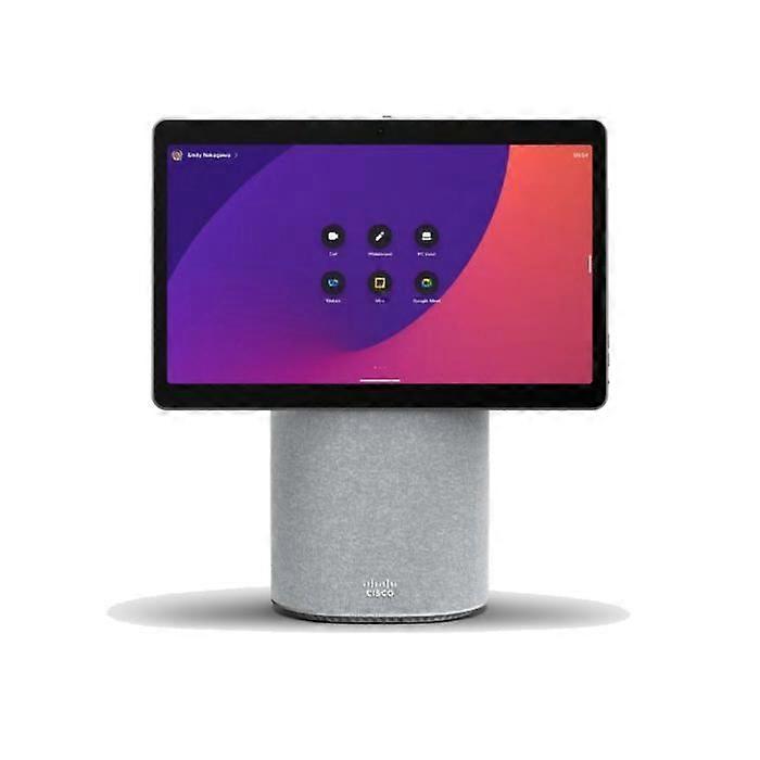 Cisco Webex Desk Mini Carbon Black videoconferentiesysteem met 8 MP Ethernet LAN, persoonlijk videoconferentiesysteem