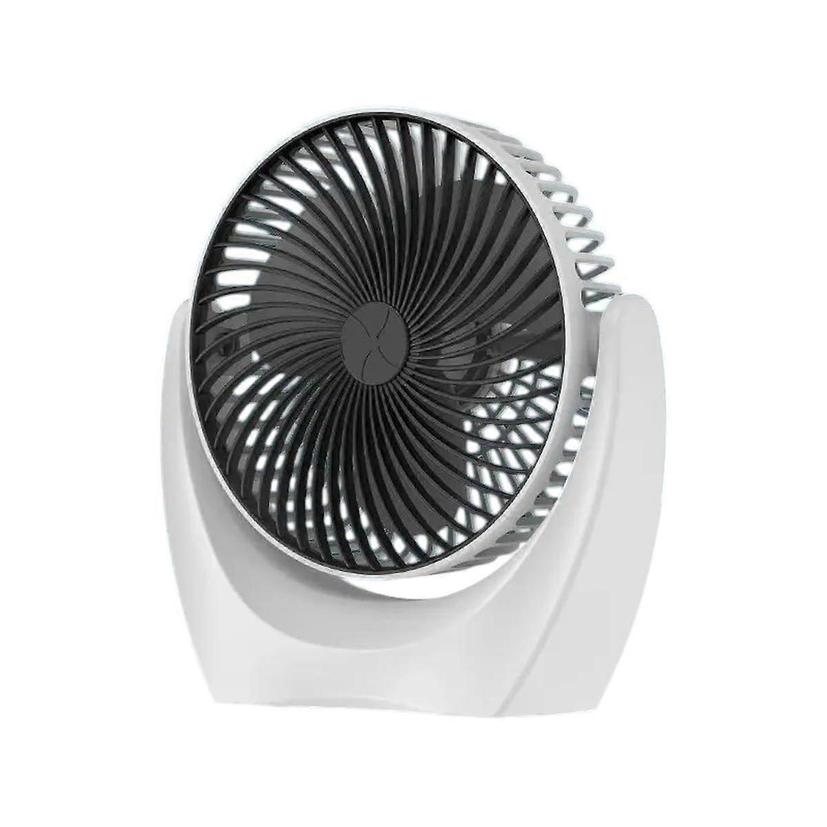 USB Desk Fan Compact Rechargeable Mini Design for Office and Home Desktop Use