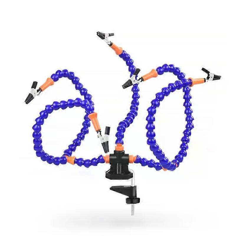 Multi Soldering Helping Hand Tool Table Clip Third Hand Soldering Stand Welding PCB Holder Flexible Arm Soldering Tool