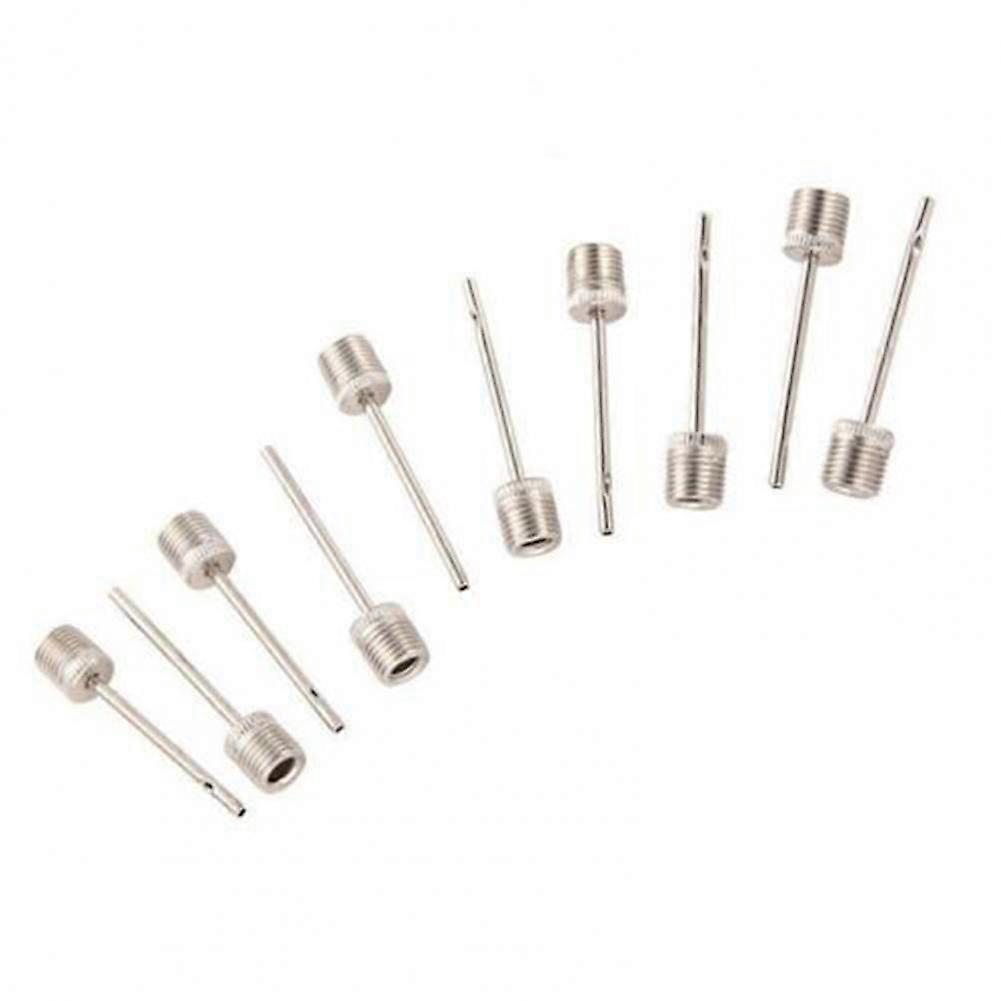 10Pcs Practical Inflating Pins Tool Basketball Inflating Pins Convenient Durable Standard Size Inflating Needles