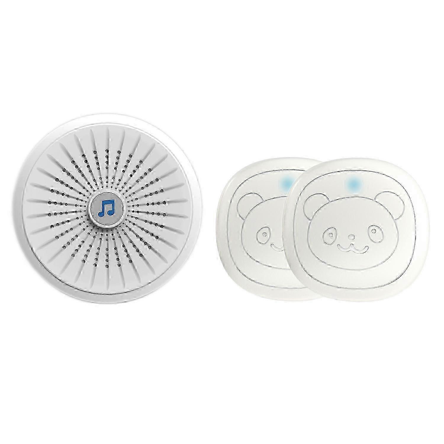 Waterproof Wireless Pet Doorbell with Touch Button, Dog Training, Emergency Caller