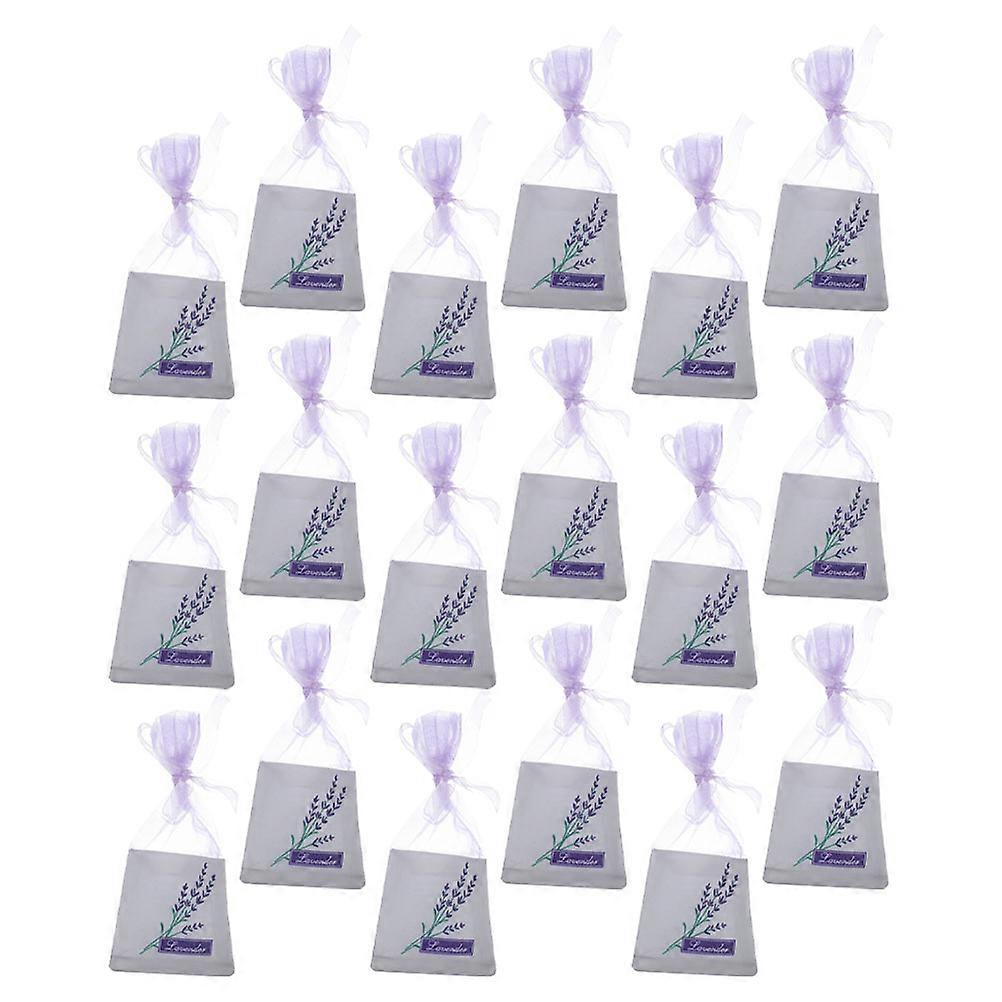 Sachet Empty Bags Lavender Cotton Drawstring for Home Use 100Pcs