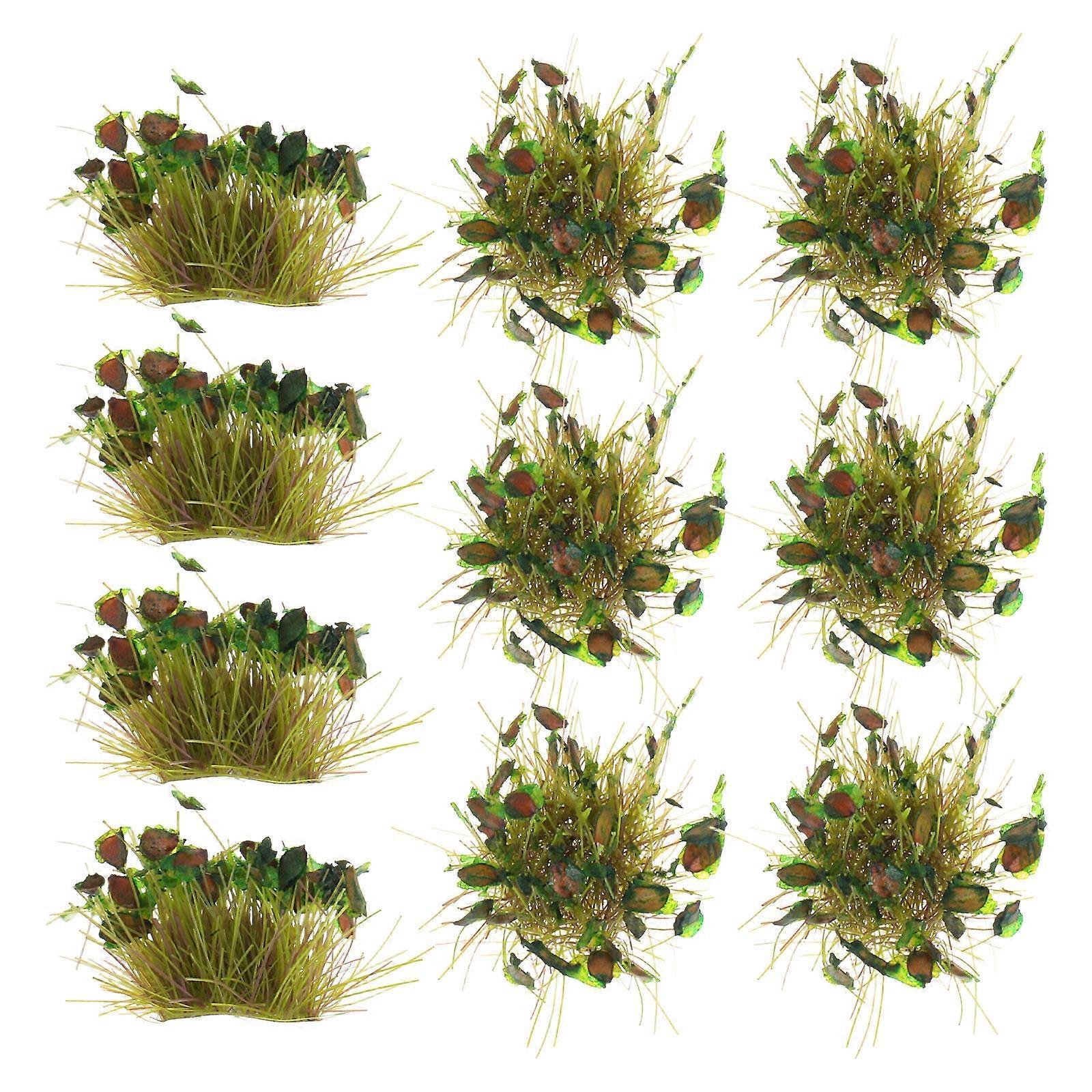 Static Grass Tufts for Model Train Scenery Artificial Miniature Grass Clusters 1 Box