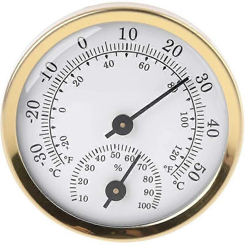 Analog Indoor Thermometer Hygrometer - Temperature/Humidity Display
