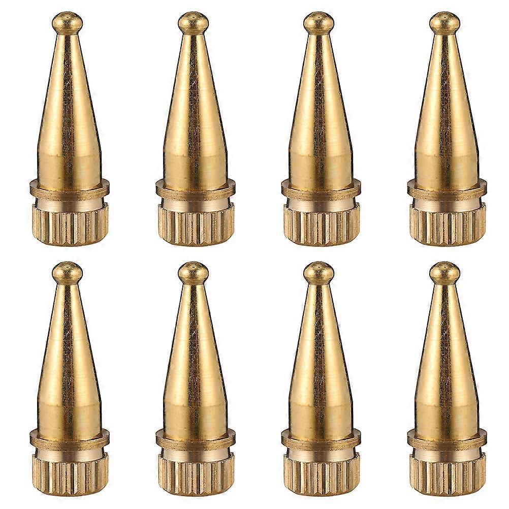 Speaker Copper Spike for Shockproof Speaker Feet Support 8Pcs Golden