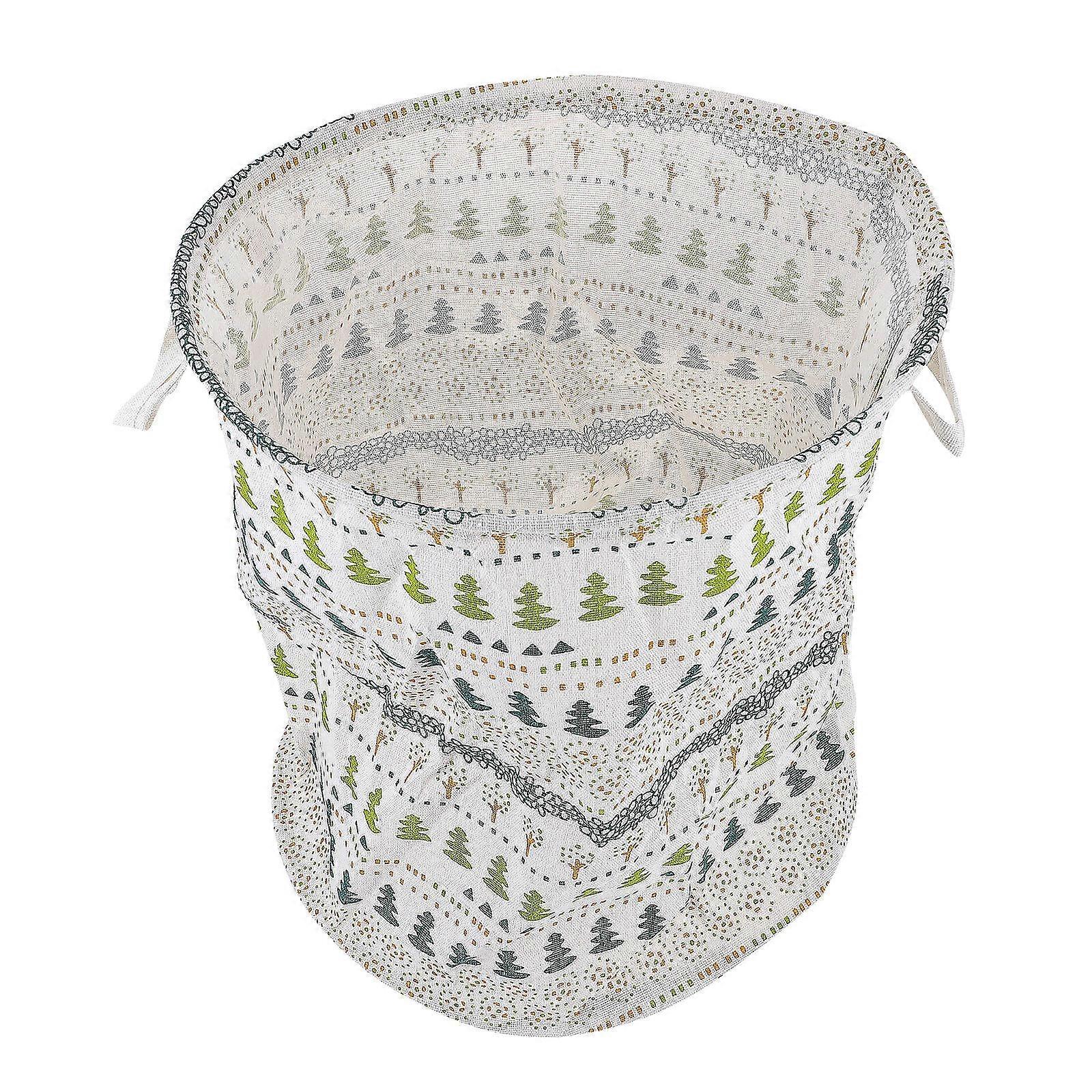 Storage Baskets Large Linen Holder Foldable For Students 1Pcs