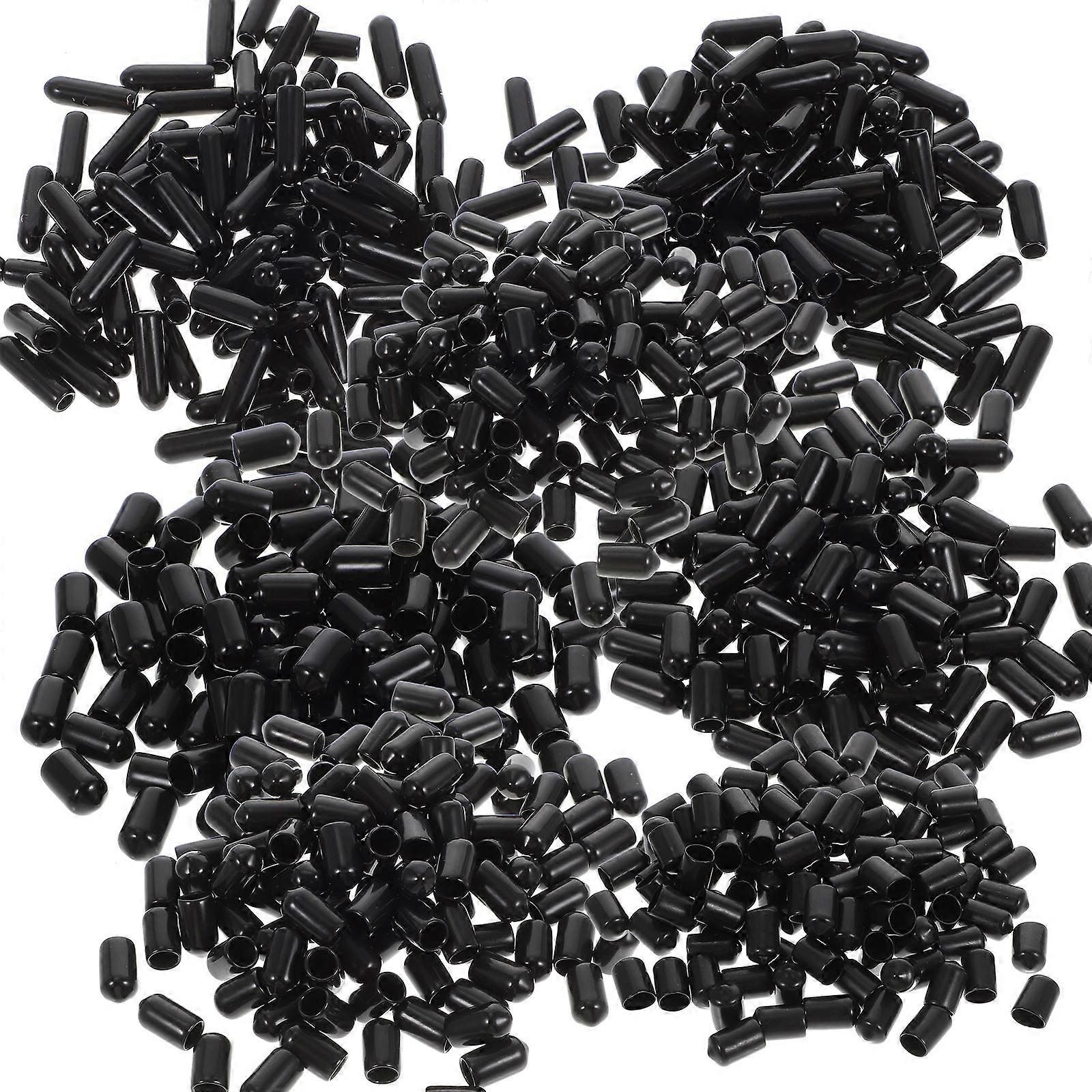 Flexible Screw Caps Thread Protector PVC End Caps for Protection 1Set