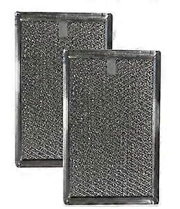 Microwave Grease Filter Replacement for Frigidaire, Durable Aluminum Mesh 57/8 x 77/8, 2 Pack