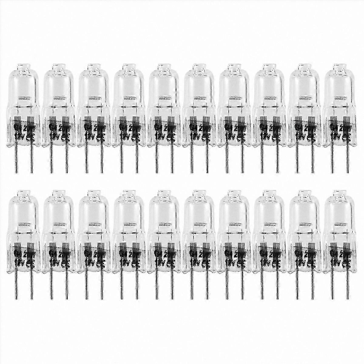 20-Pack G4 Halogen Bulbs, 20W 12V Lighting Solution