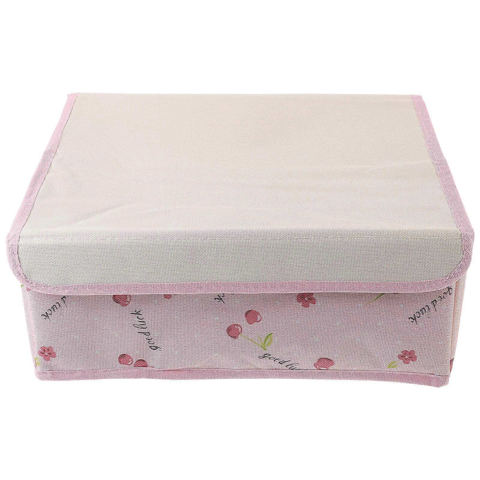 Underpants Organizer Compartment Underwear Storage Box for Stuff Holding with Lid