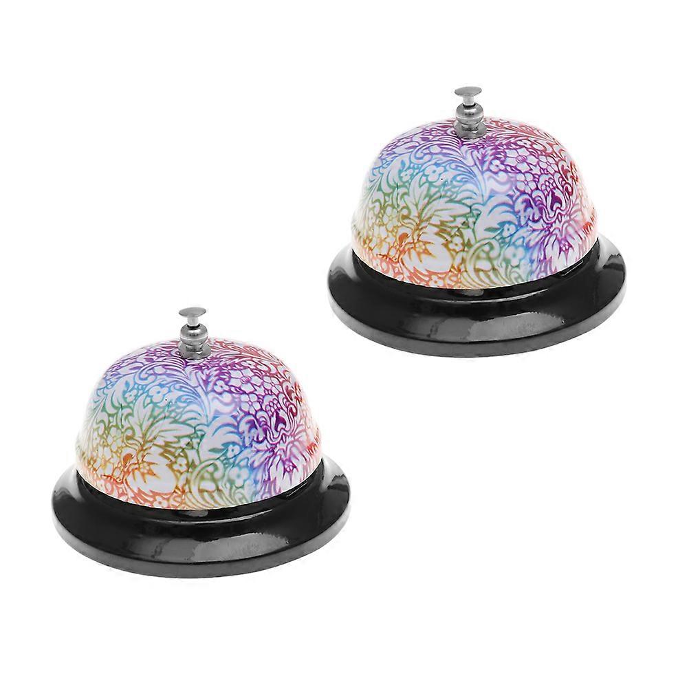 Restaurant Service Bell Creative Call Bell 2Pcs for Customer Reception Use