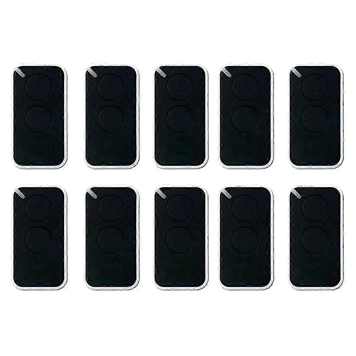 10pcs for NICE Universal Garage Remote Control 433.92MHz 2-Channel Rolling Code 25-26