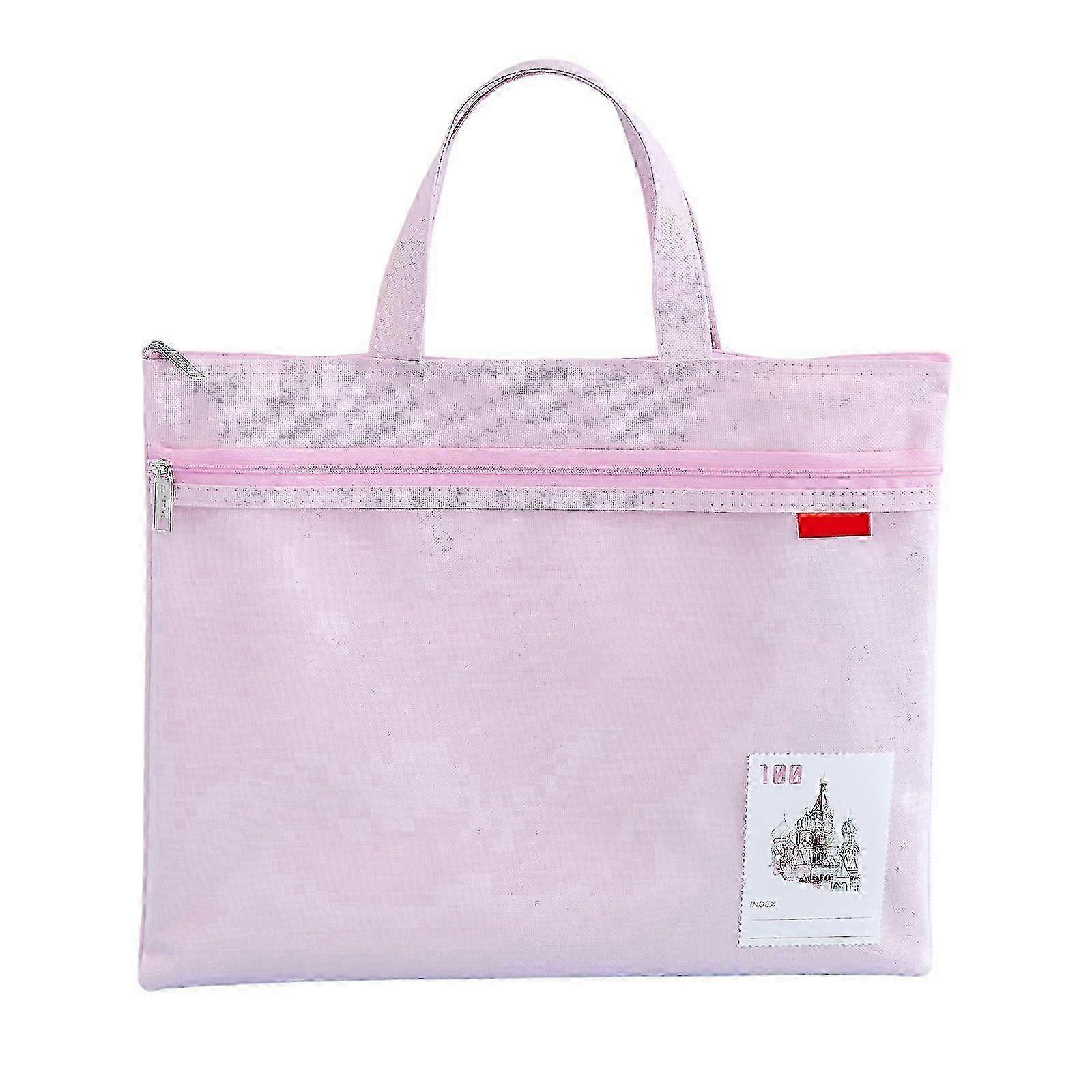 2025 A 4 document bag file organizer file folder document pouch document holder handheld document organizer document storage bag Aa