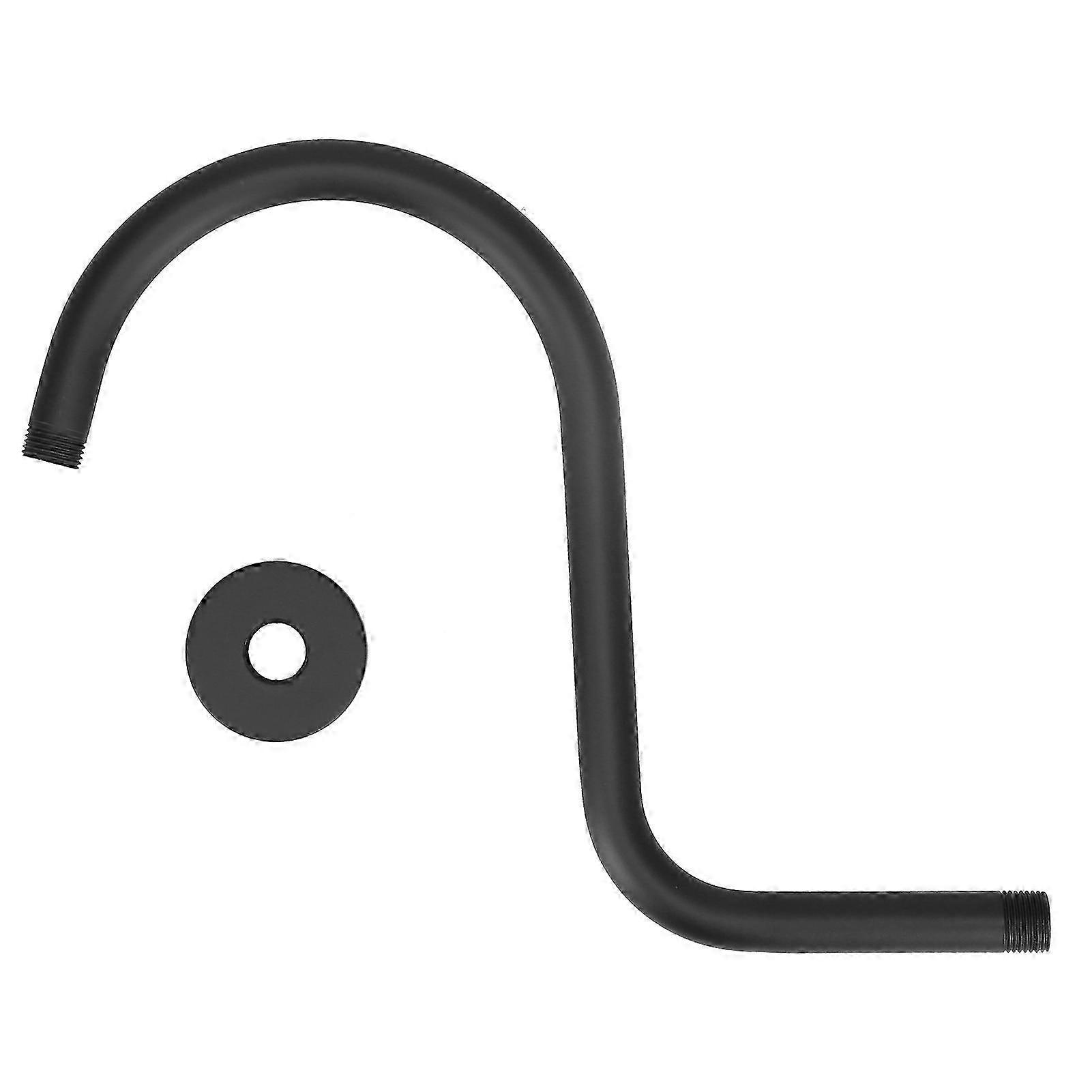 S-Shaped Adjustable Shower Arm Extension for Bathroom Shower Heads