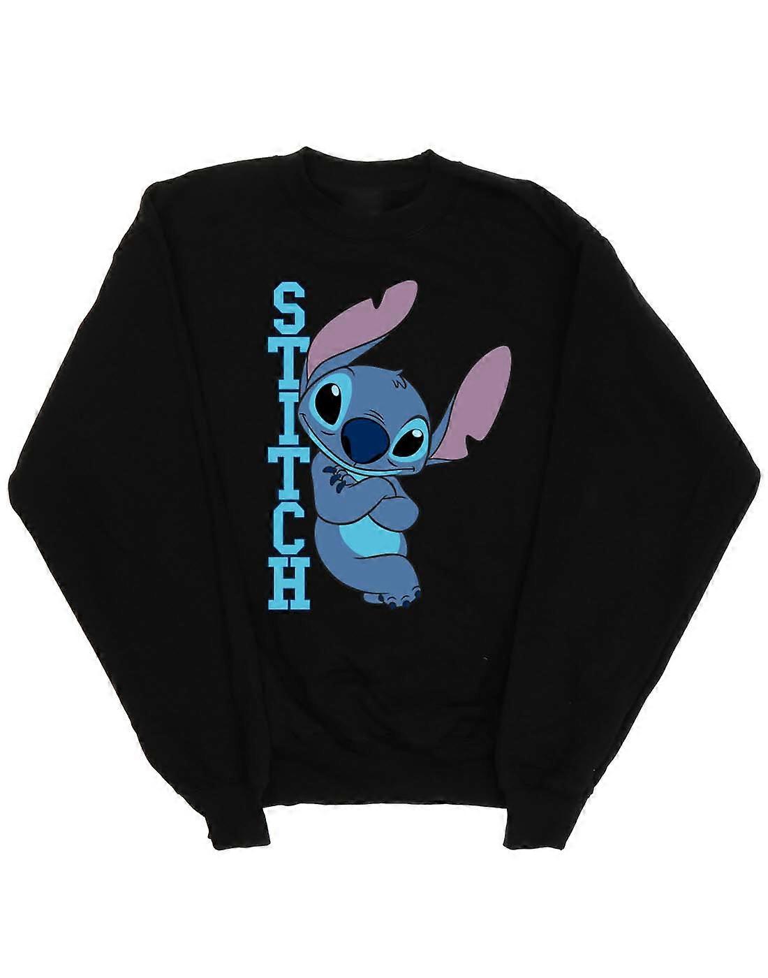 Disney Women's Lilo And Stitch Posing Sweatshirt