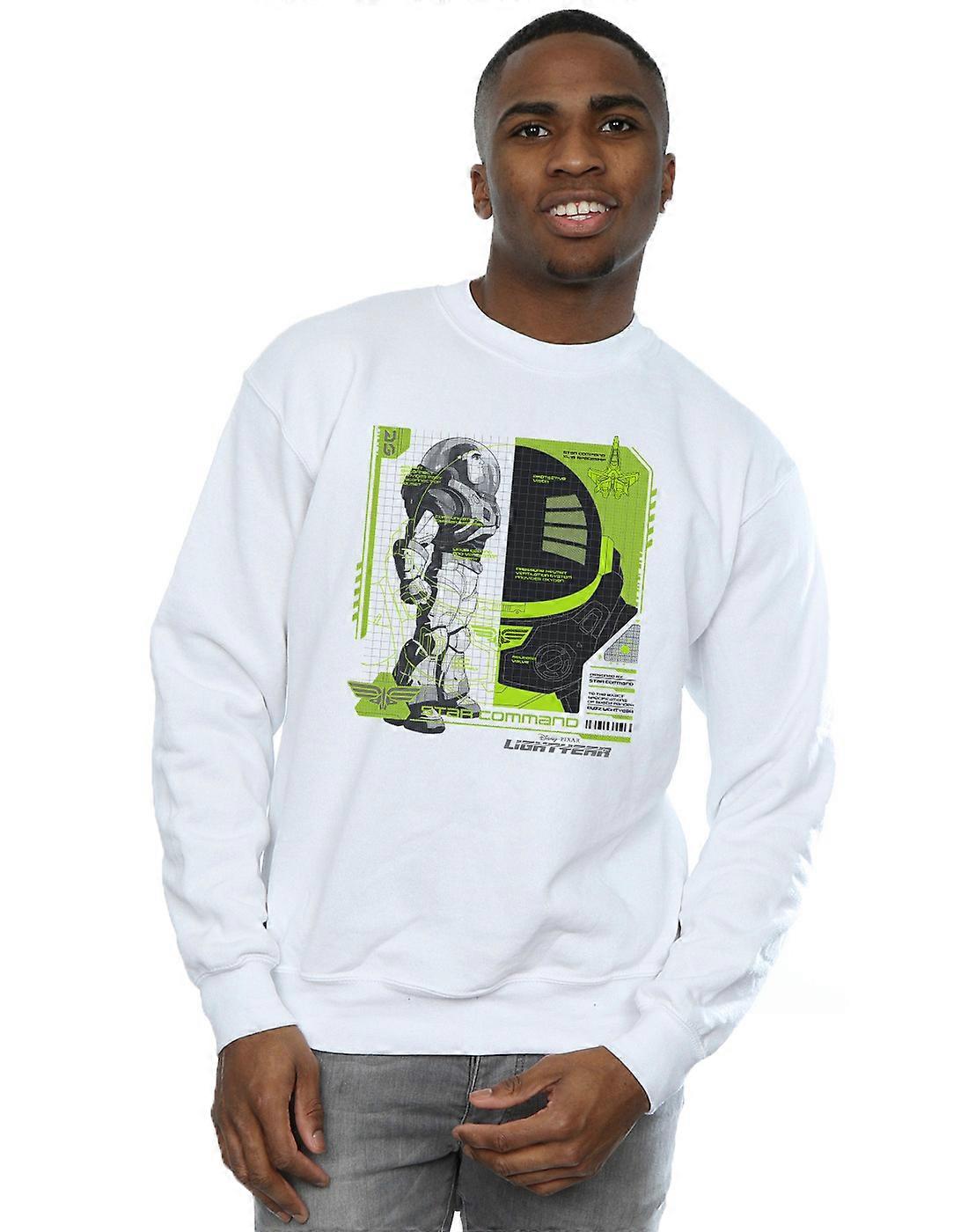 Disney Men's Lightyear Buzz Tech Panel Sweatshirt