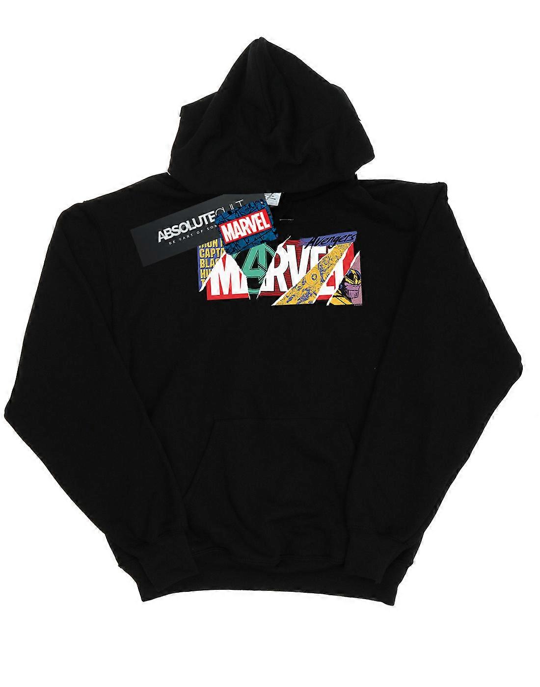 Marvel Boys Collage Logo Hoodie