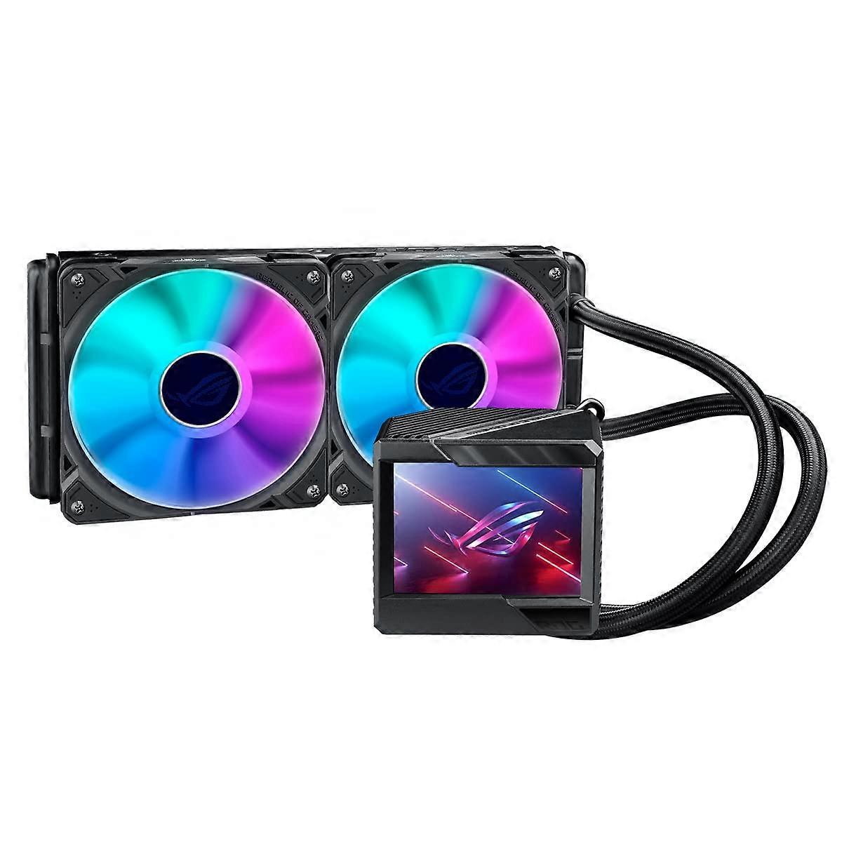 Ryujin II 240mm ARGB AIO Liquid CPU Cooler with RealTime LCD, Intel and AMD Compatible