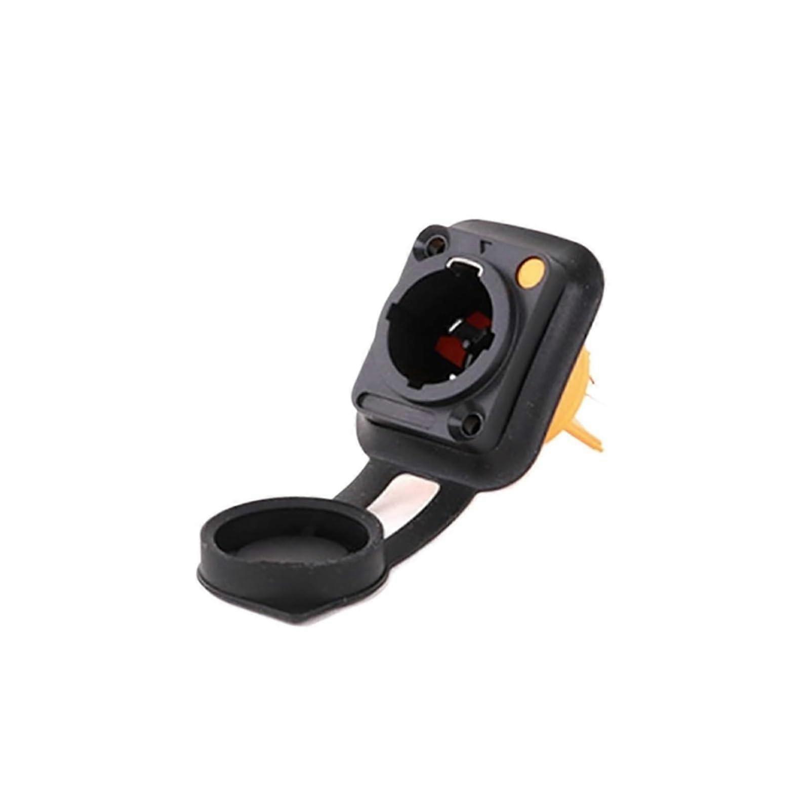 Connector Set 3 Pin Waterproof Locking Male Plug Female Chassis 10pcs