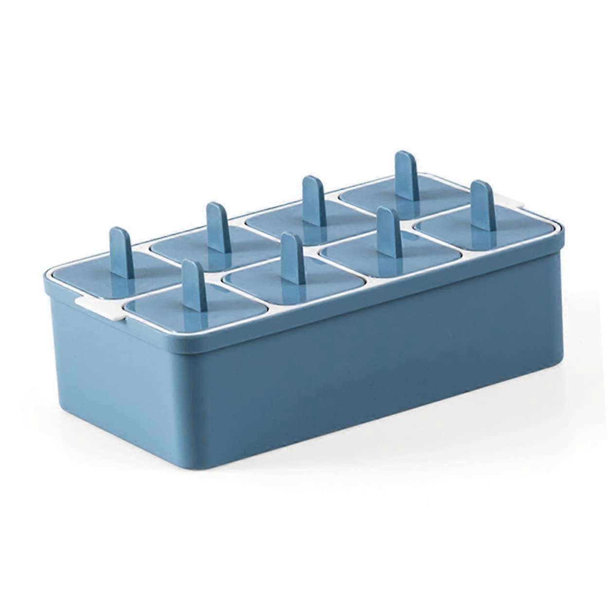 Reusable Popsicle Mold and Ice Cube Tray with Easy Release Dual Layer Design for Freezer Kitchen