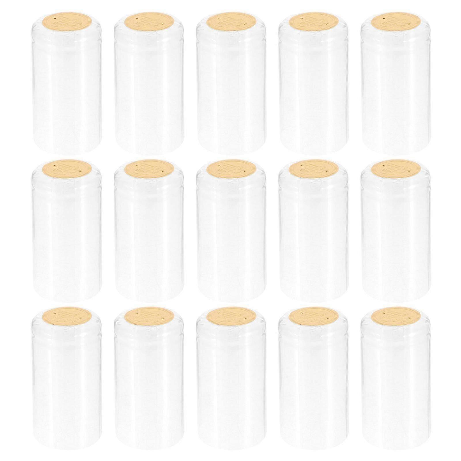 100PCS PVC Heat Shrink Wine Bottle Caps