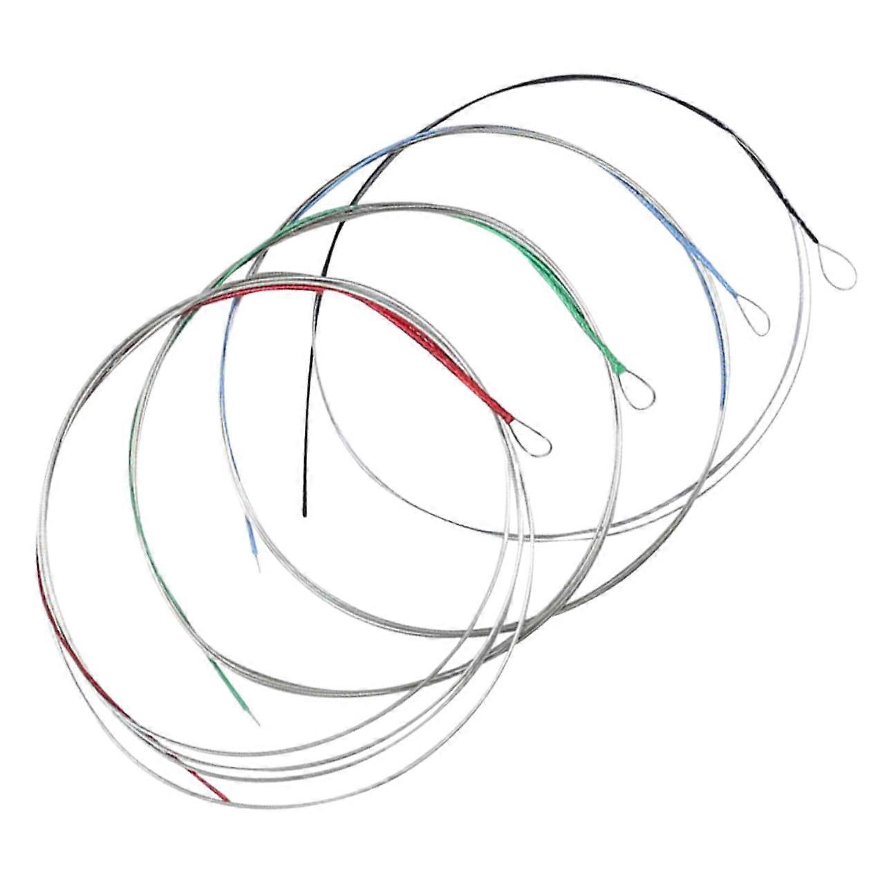 Pipa Strings Set Steel Wire 14 String Chinese Lute Replacement with Clear Tone and Smooth Playability