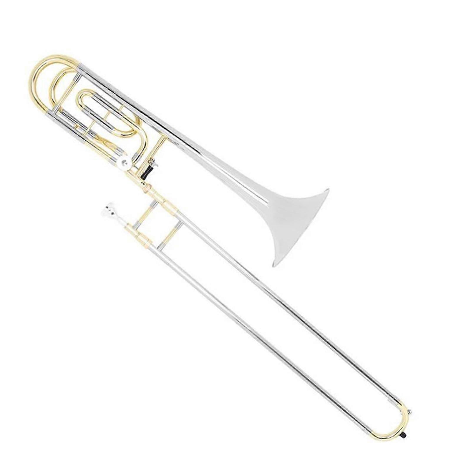 Professional B Flat Tenor Trombone with Clear Sound and Comfortable Grip for Versatile Performance
