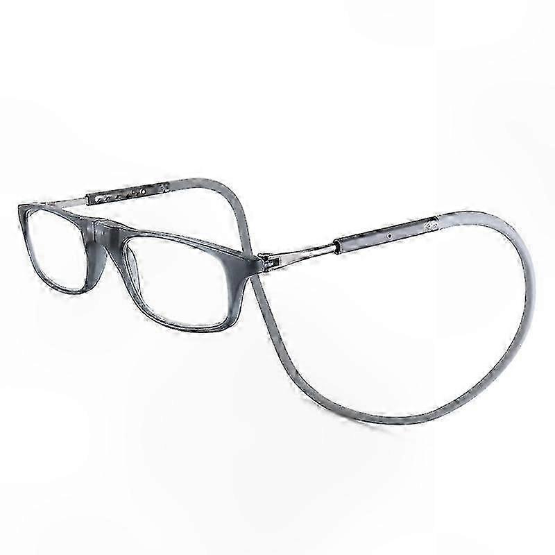 Magnetic Reading Glasses with Foldable Strap, Unisex Computer Readers