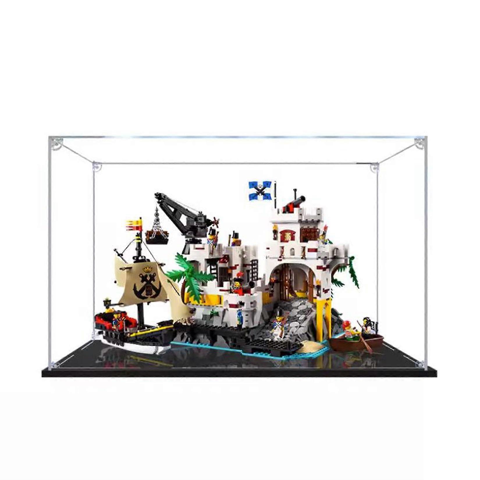 Display Case Acrylic Box for  Eldorado Fortress 10320 Dustproof Clear Showcase Protection 2mm