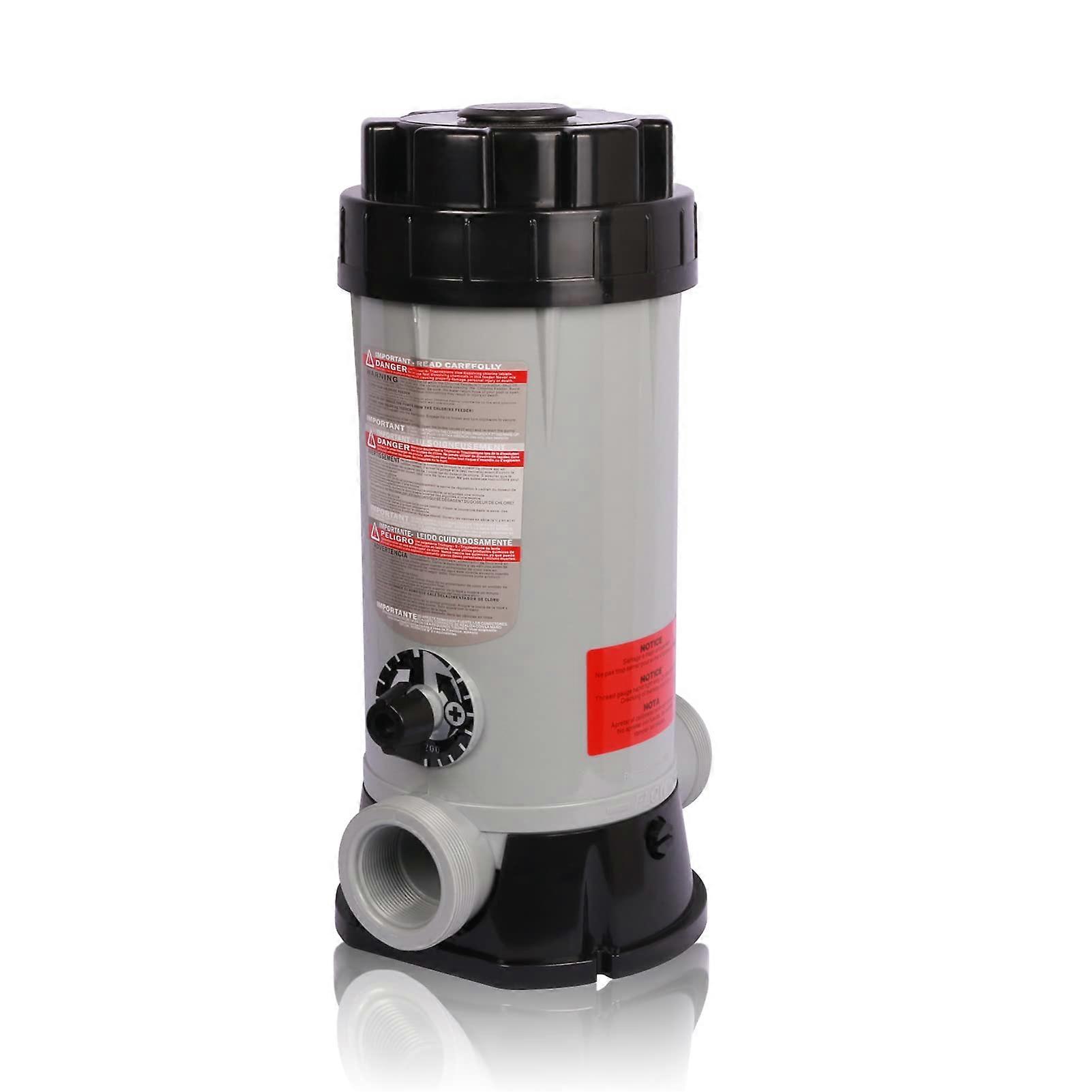 Inline Pool Chlorinator for Hayward CL200, Automatic Tablet Feeder, ABS, Easy Installation