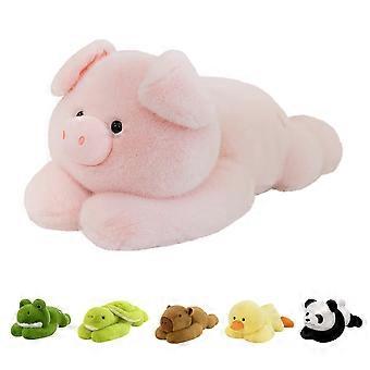 Weighted Stuffed Animal Pig 23.6in 3.3lb Soft Weighted Plush Toy Pillow for Relaxation and Comfort Gift
