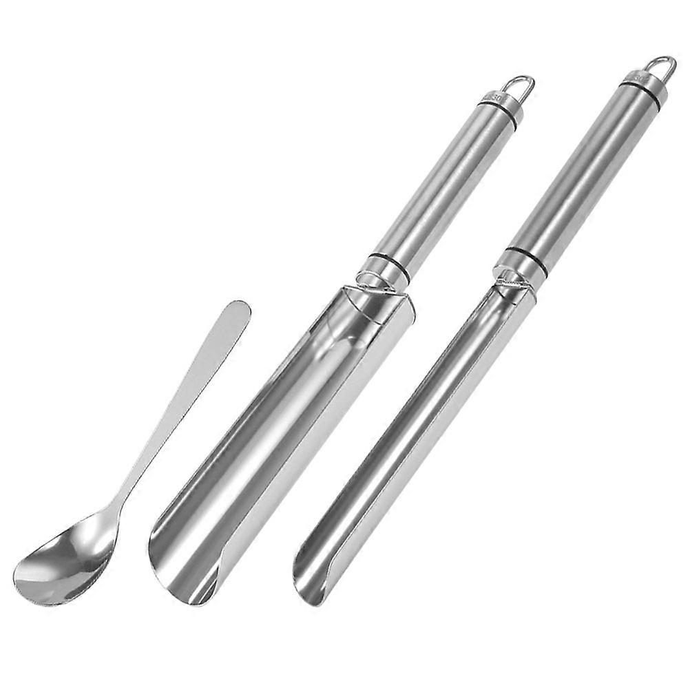 Stainless Steel Meatball Maker for DIY Kitchen Use 1Set with Spoon